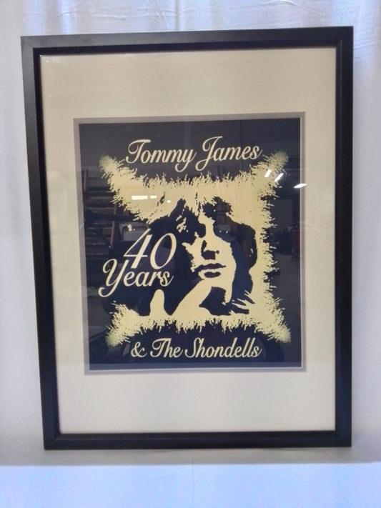 Tommy James & the Shondells "40 Years" T-Shirt