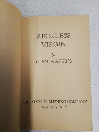 Reckless Virgin (Paperback) [18+]