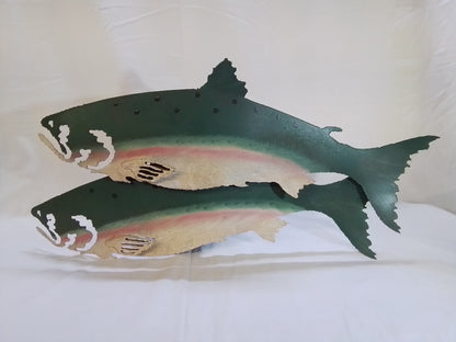 Saltwater Salmon Sconce