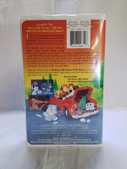 The Brave Little Toaster To The Rescue (VHS)