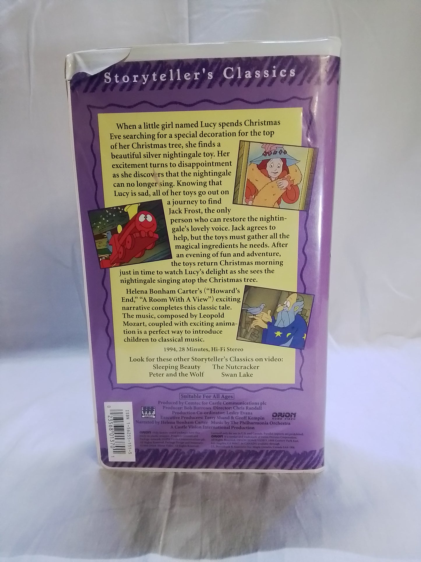 Storyteller's Classics The Toy Symphony (VHS)