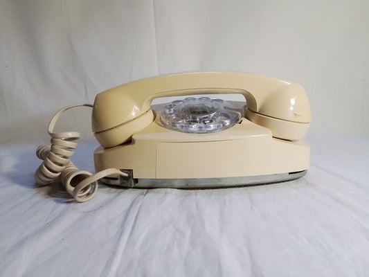 Vintage Beige Western Electric Princess Rotary Phone