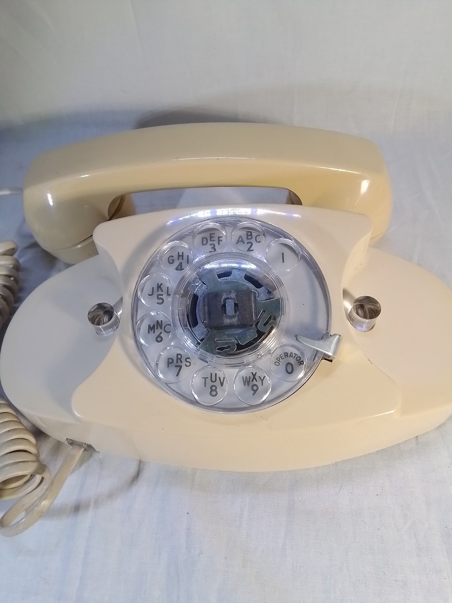 Vintage Beige Western Electric Princess Rotary Phone