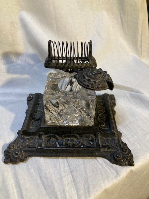 Antique Victorian Inkwell