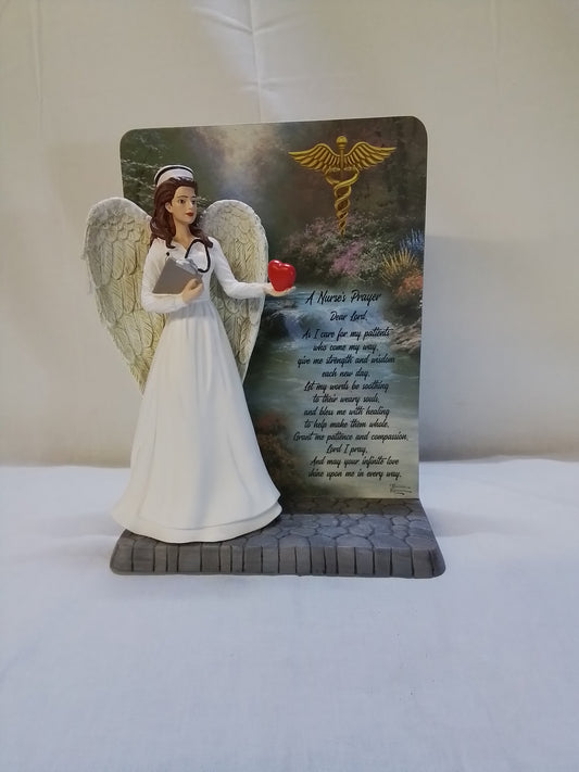 Thomas Kinkade Gentle & Healing Hands: The Nurse's Prayer Collectible