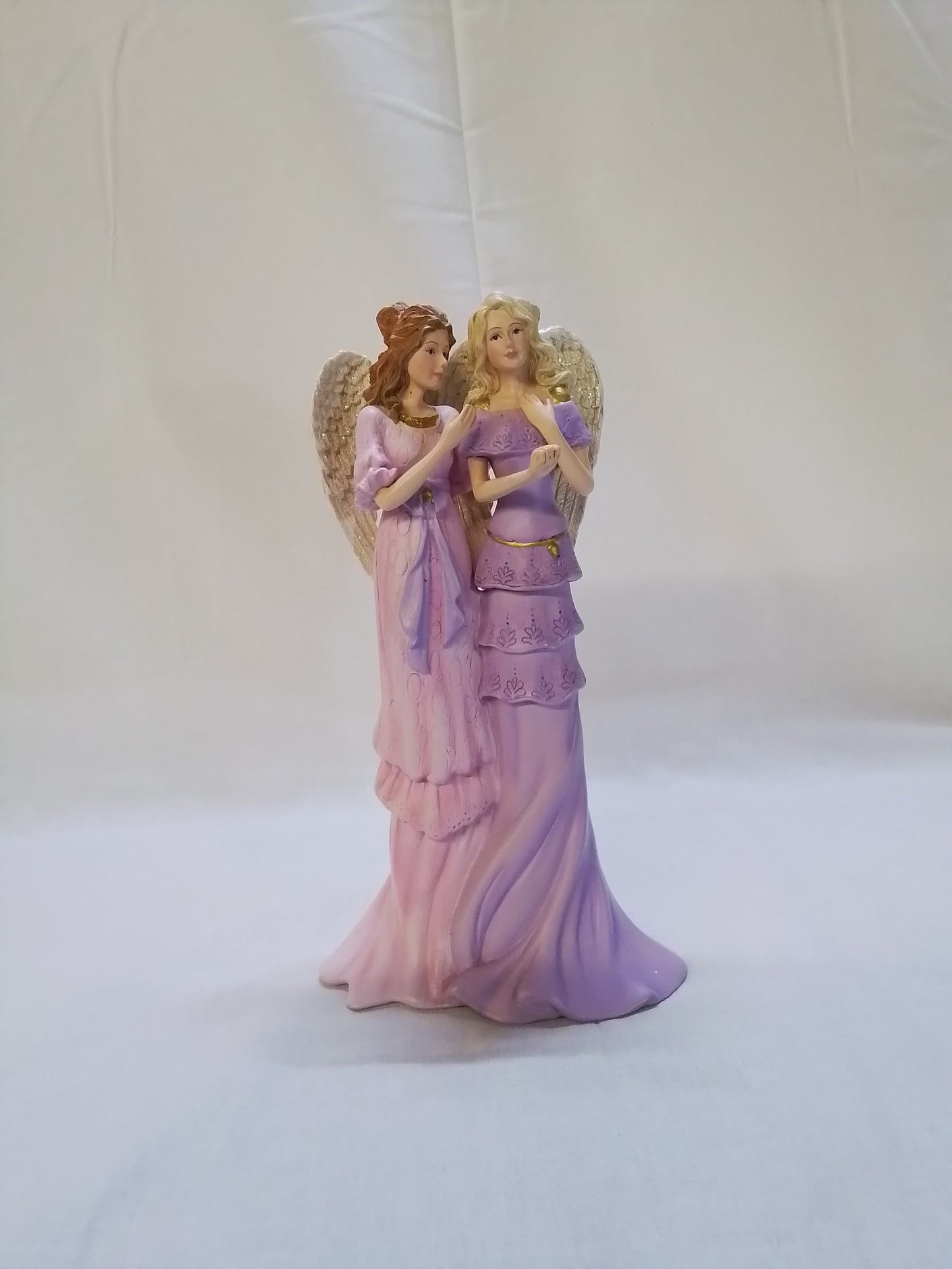 Thomas Kinkade Angels of Sisterly Bonds Figurine