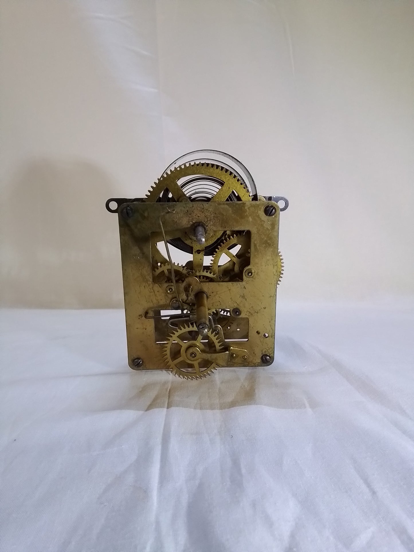 Vintage Waterbury Clock Movement